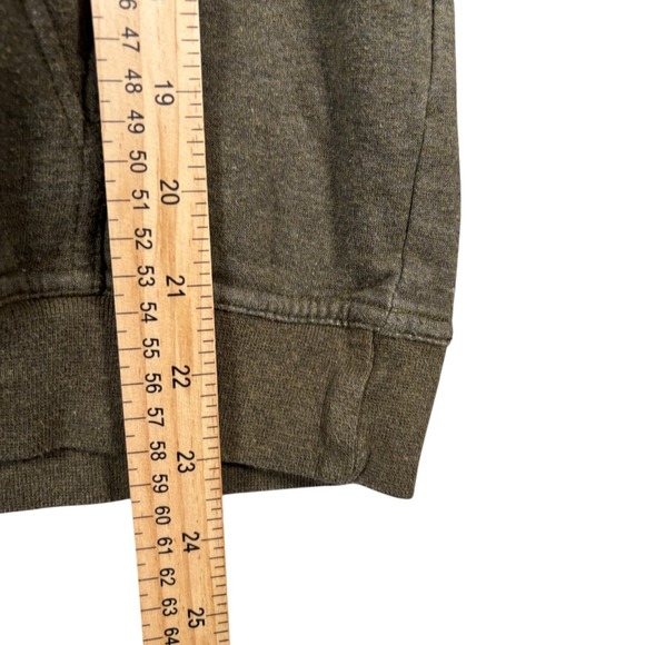 Nike‎ Olive Green Kangaroo Pocket Comfort Pullover Fleece Hoodie Size M Womens - Picture 7 of 7